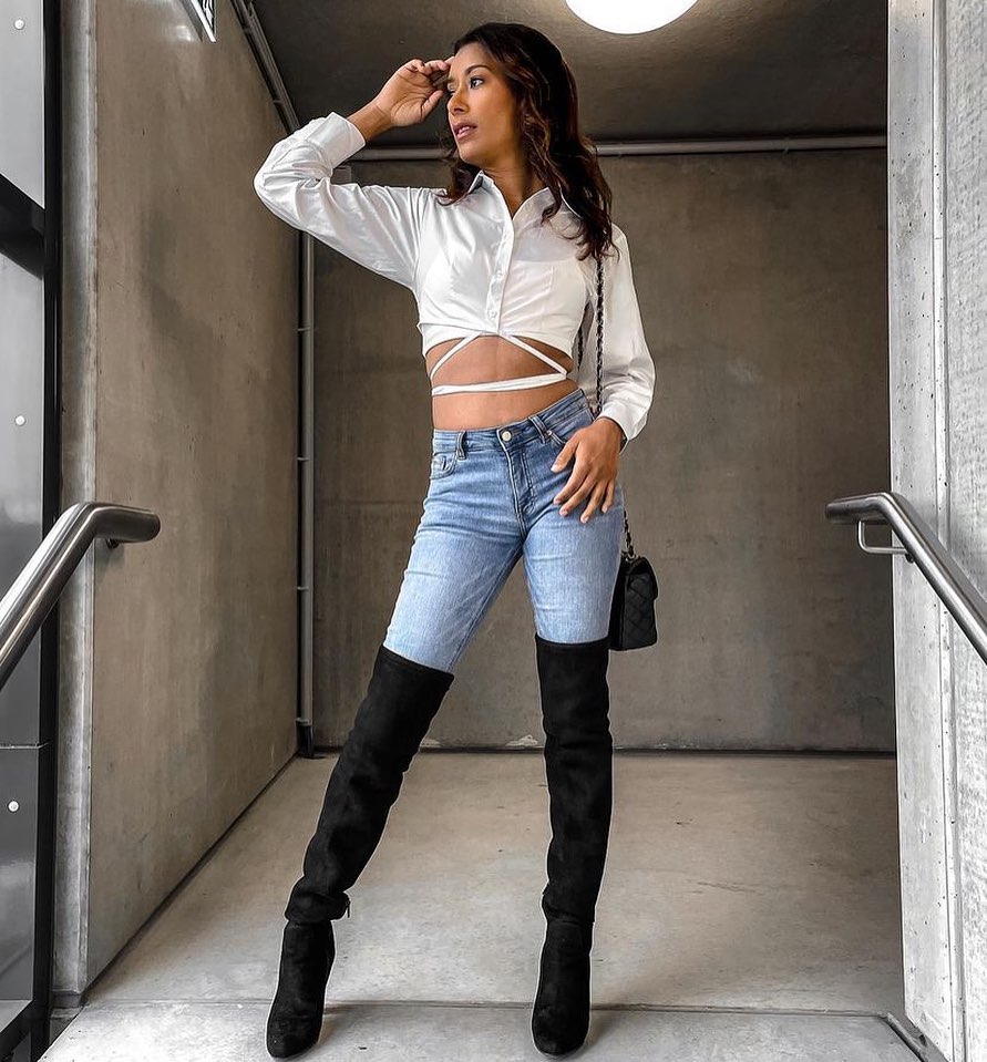 25 Best Jeans And Boots Outfits For Women To Wear This Fall - Girl Outfits