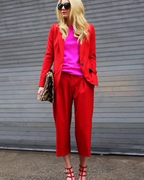 16 Pink and Red Outfit Ideas to Add Some Pop to Your Wardrobe - Girl ...